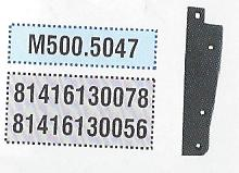 TAMPON YAN BRAKETI MAN F 2000 SAG 81 41613 0074-50